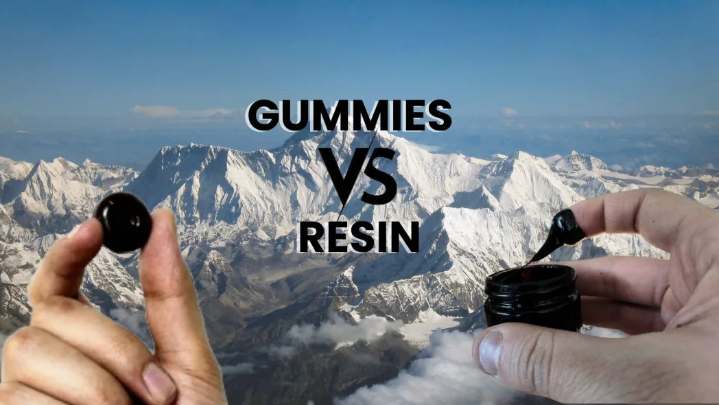Navigating the World of Shilajit: Gummies vs. Resin