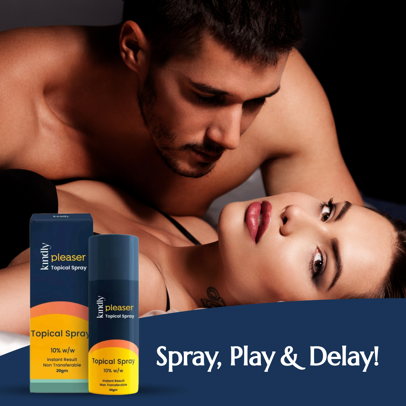Epic Pleasure Combo : Pleaser Topical Spray & Gel