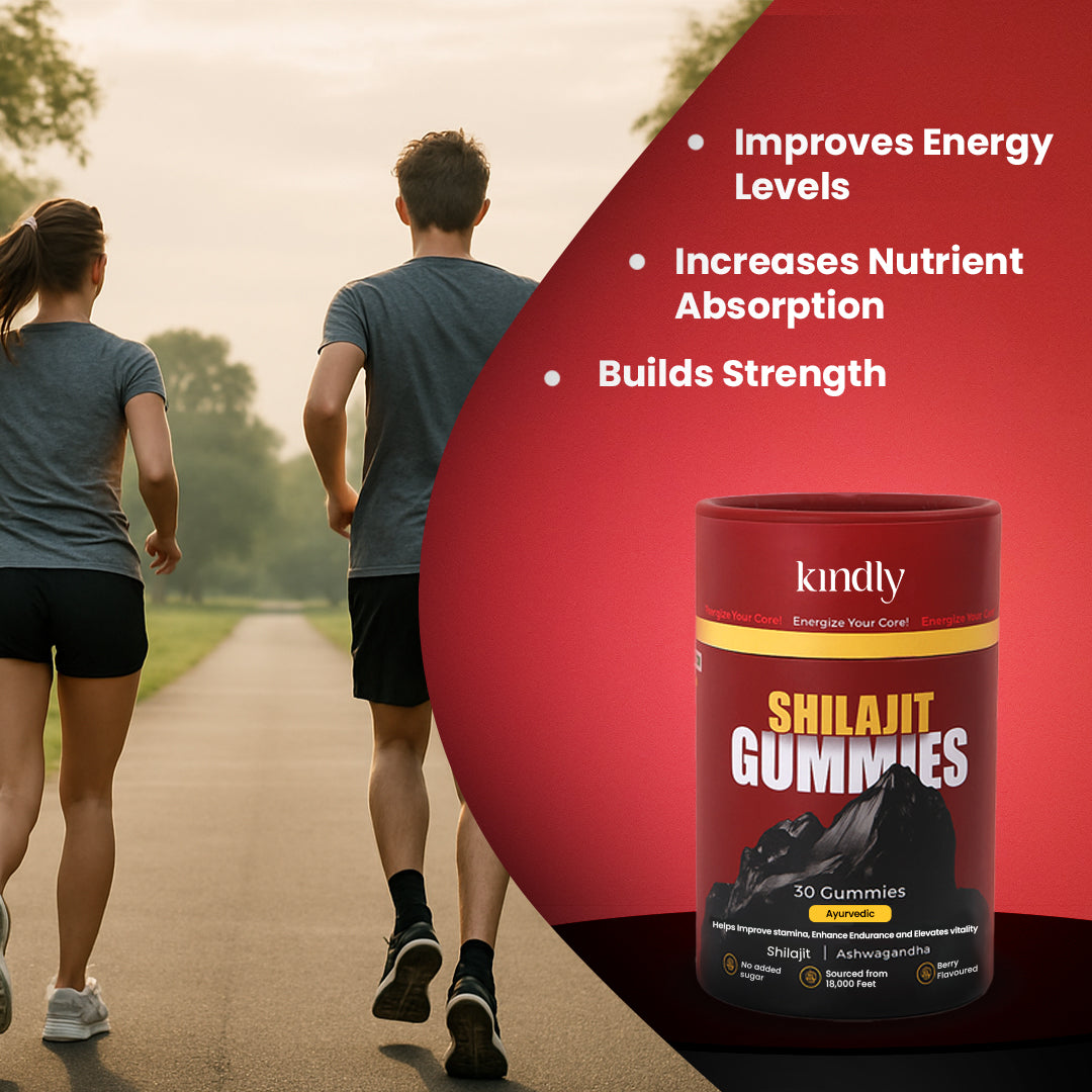 Kindly Performance Power Combo: Shilajit Gummies + Delay Spray for Him (Pack of 2)