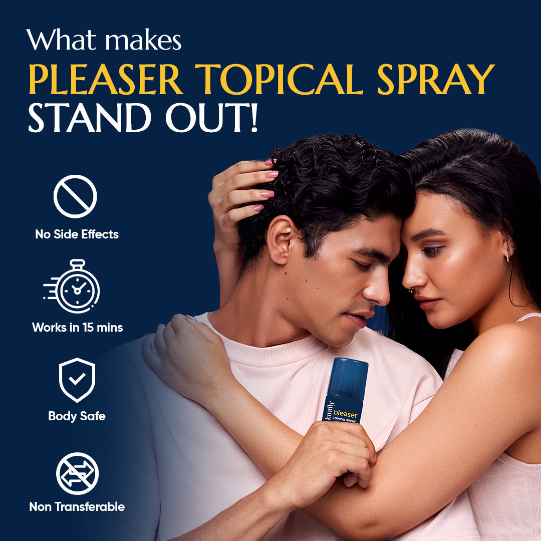 Pleaser Topical Spray For Lasting Long