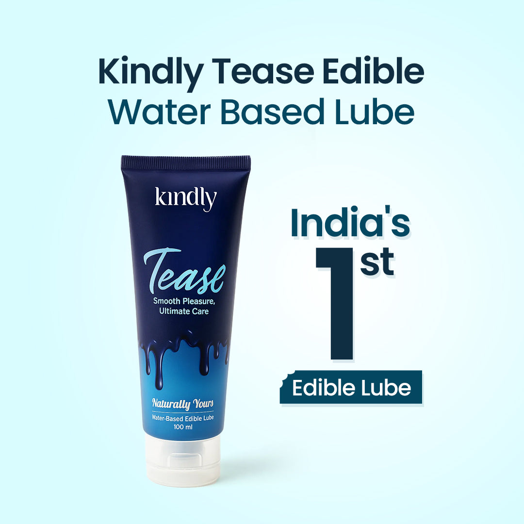 Kindly Tease Edible Water-Based Lubricant – Natural Flavour