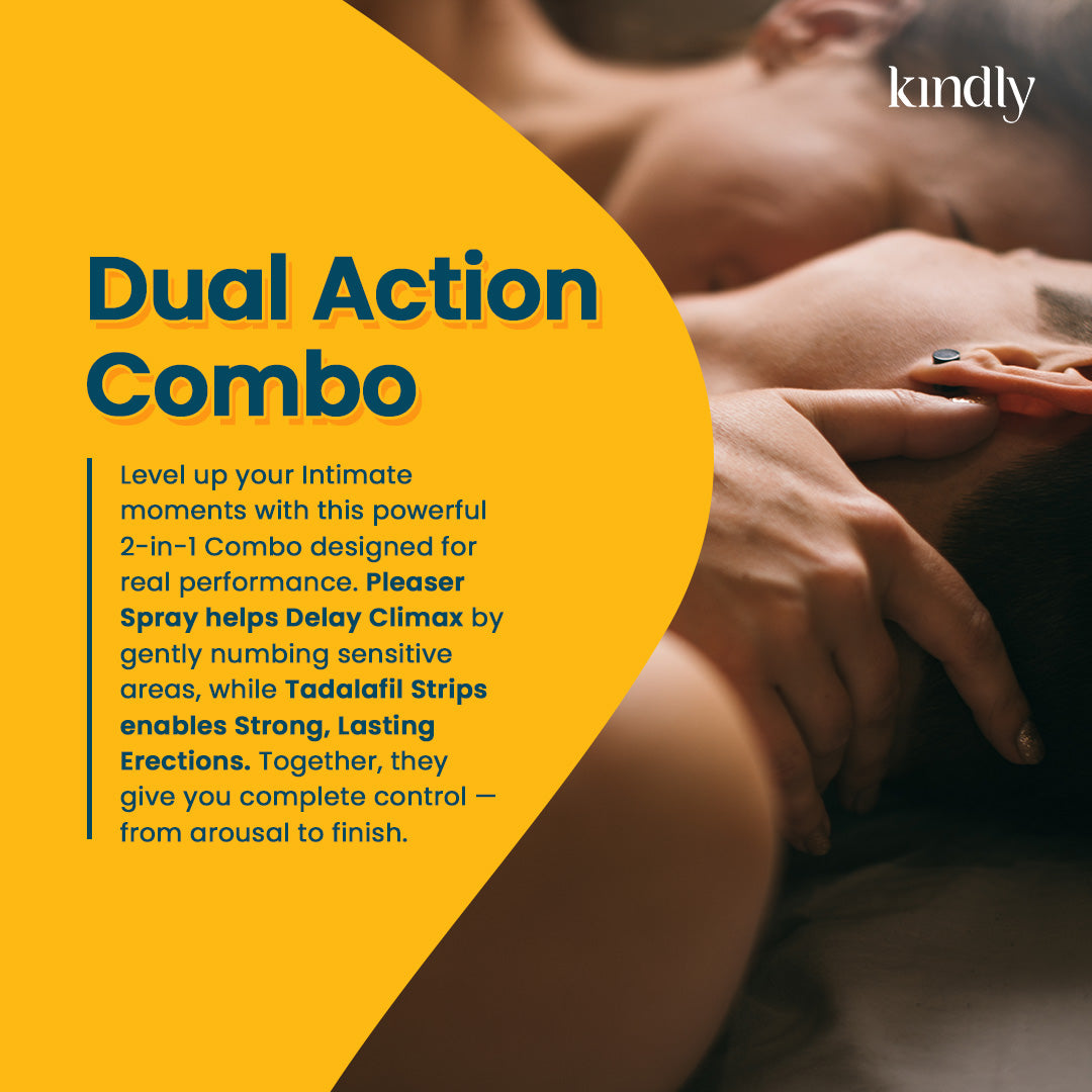 Dual Action Combo : Pleaser Spray & Extreme+ Strips