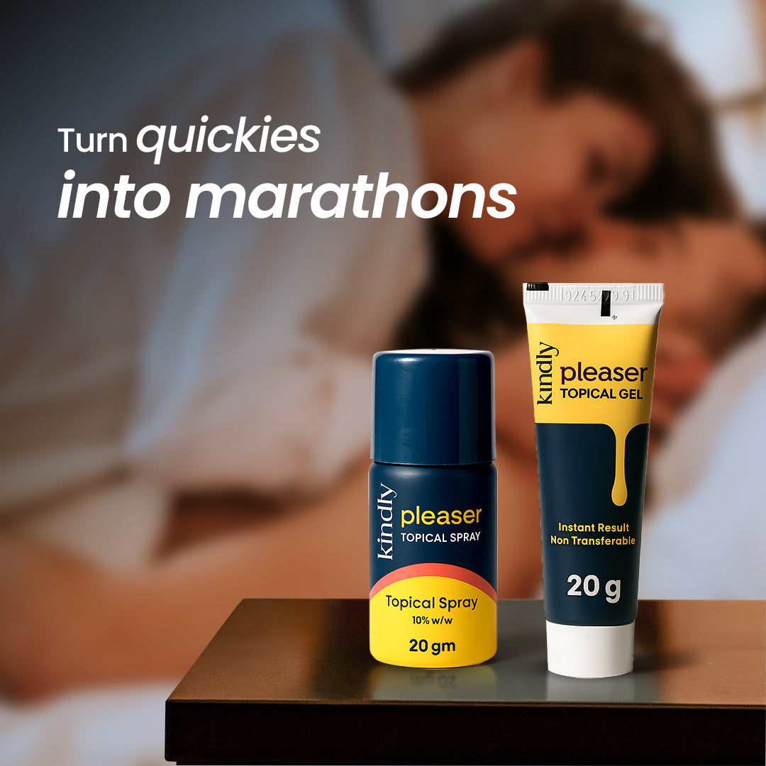 Kindly Epic Pleasure Combo: Pleaser Topical Spray & Pleaser Topical Gel