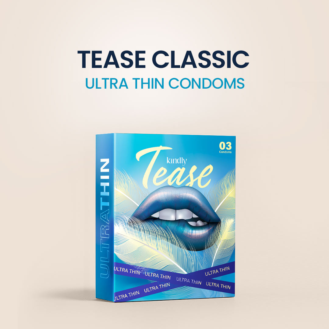 Tease Condoms- Classic Ultra Thin - Pack of 3