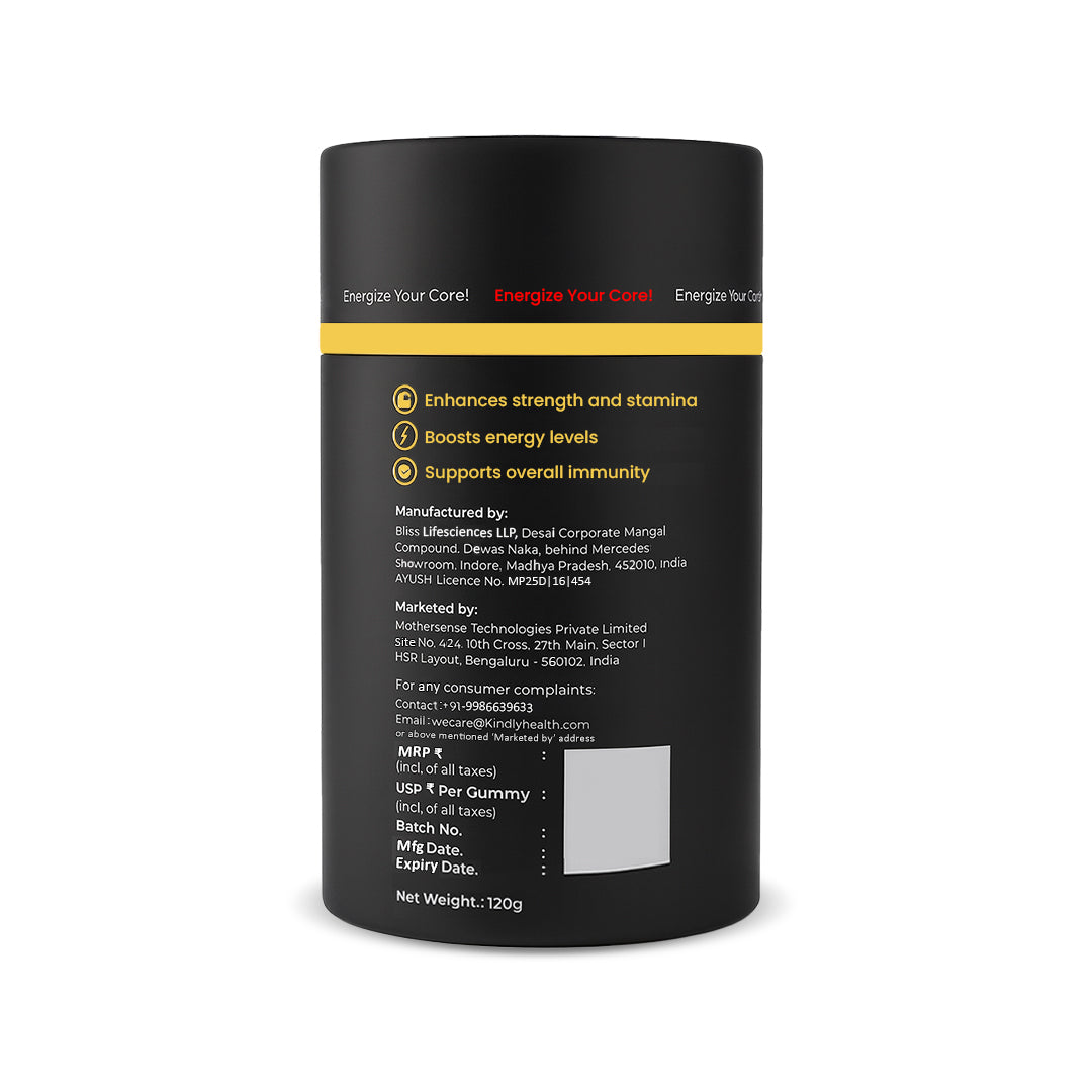 Kindly Performance Power Combo: Shilajit Gummies + Delay Spray for Him (Pack of 2)