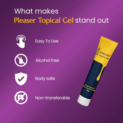 Last Longer Combo : Pleasure Topical Wipes and Gel