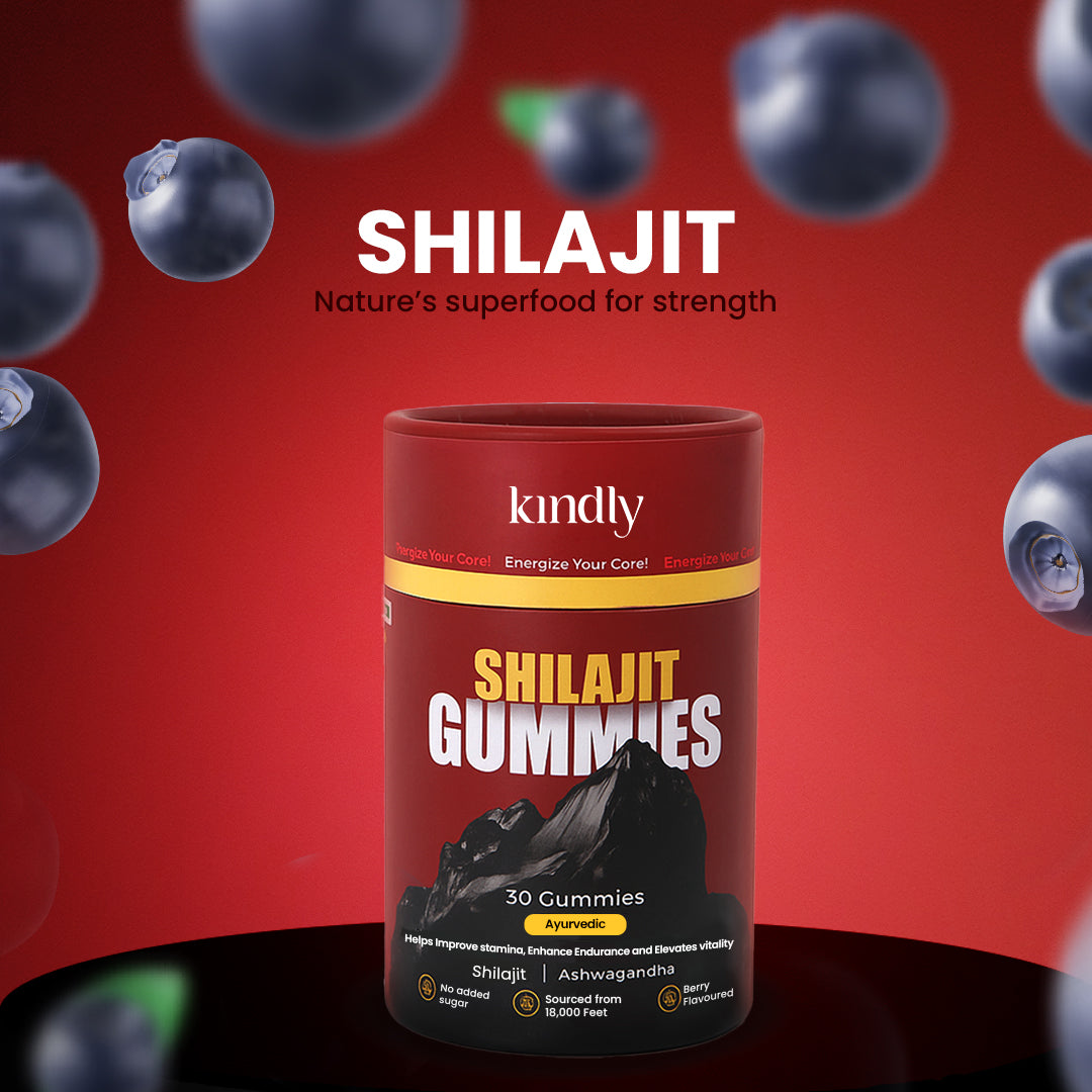 Kindly Performance Power Combo: Shilajit Gummies + Delay Spray for Him (Pack of 2)