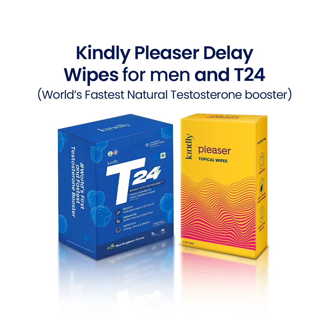 Kindly T24 Blue Raspberry and Pleaser Wipes
