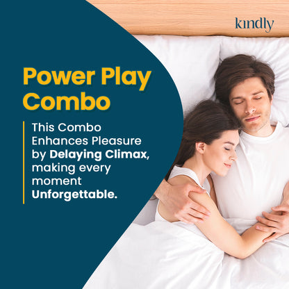 Power Play Combo : Pleaser Topical Spray , Gel & Wipes