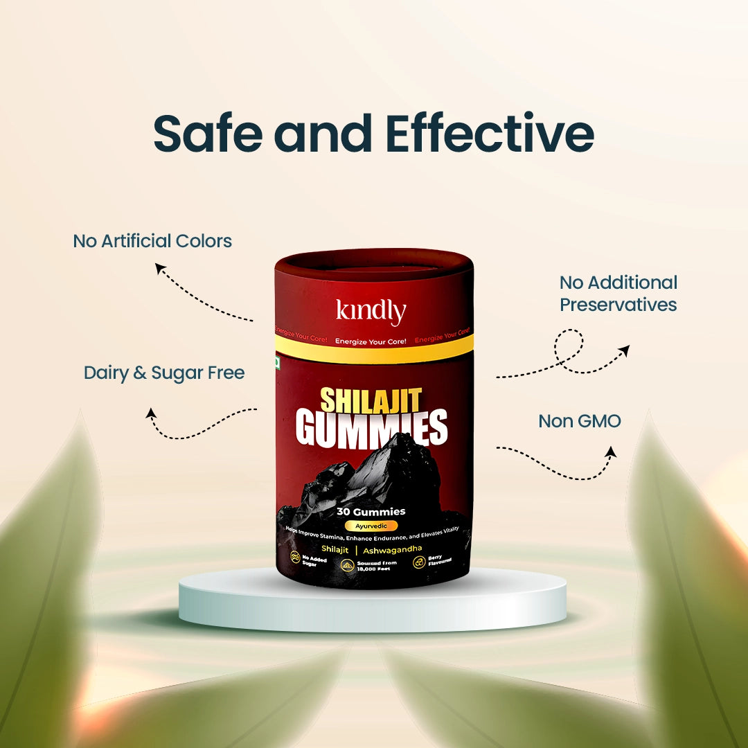 Kindly Shilajeet Gummies Berry Flavoured