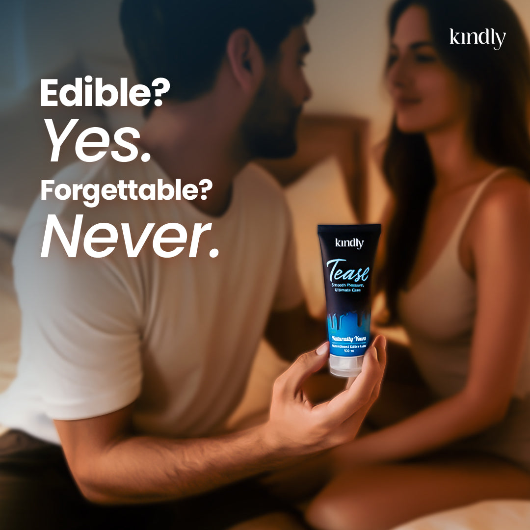 Kindly Tease Edible Water-Based Lubricant – Natural Flavour