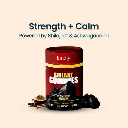 Kindly Shilajeet Gummies Berry Flavoured