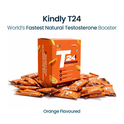 Kindly T24 - World’s Fastest & Natural Testosterone Booster with Patented TestoSurge®