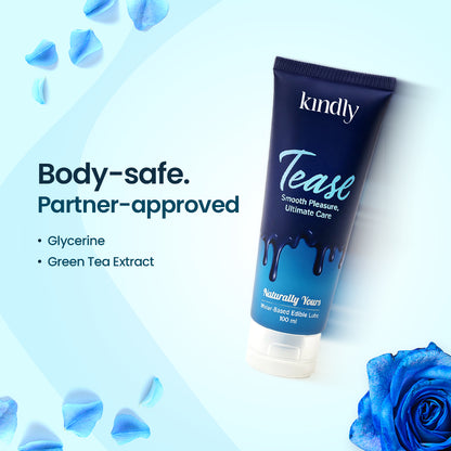 Kindly Endurance & Comfort Combo – Delay Gel with Water Based Natural Lubricant (Pack of 2)