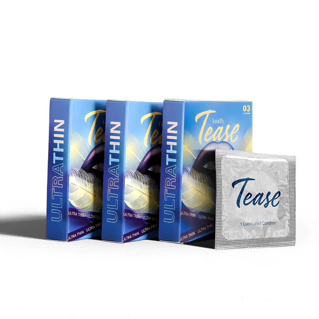 Tease Condoms- Classic Ultra Thin - Pack of 3