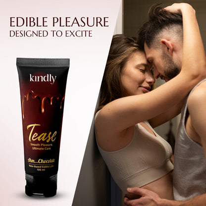 Tease Edible Water-based Lubricant- Chocolate Flavour