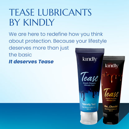 Tease Edible Water-based Lubricant- Natural Flavour